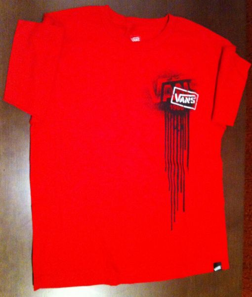 Camiseta vans (m) infantil